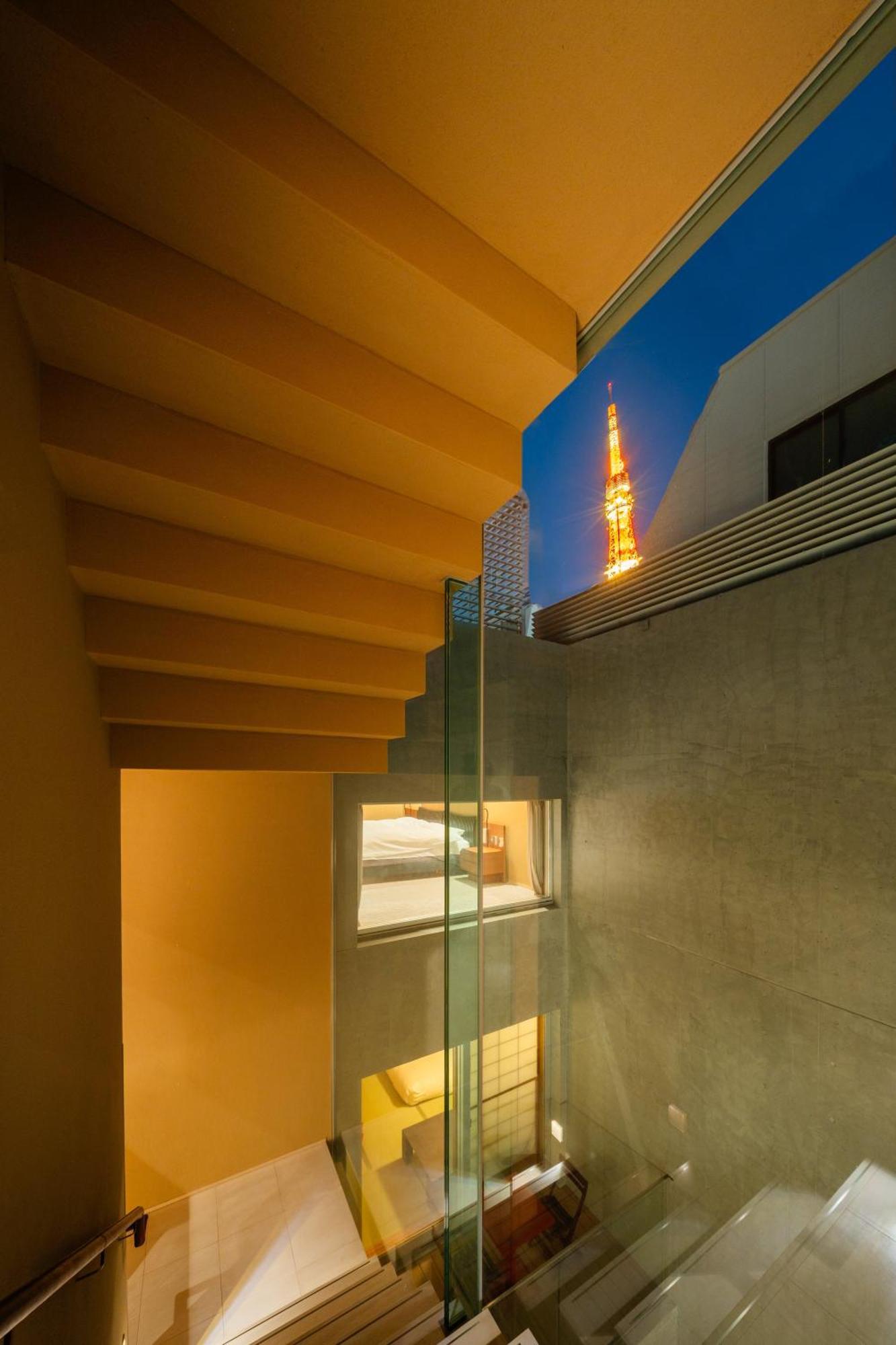 Azabu Modern House The Tokyo Tower Can Be Seen From The Villa 500M2 Eksteriør bilde